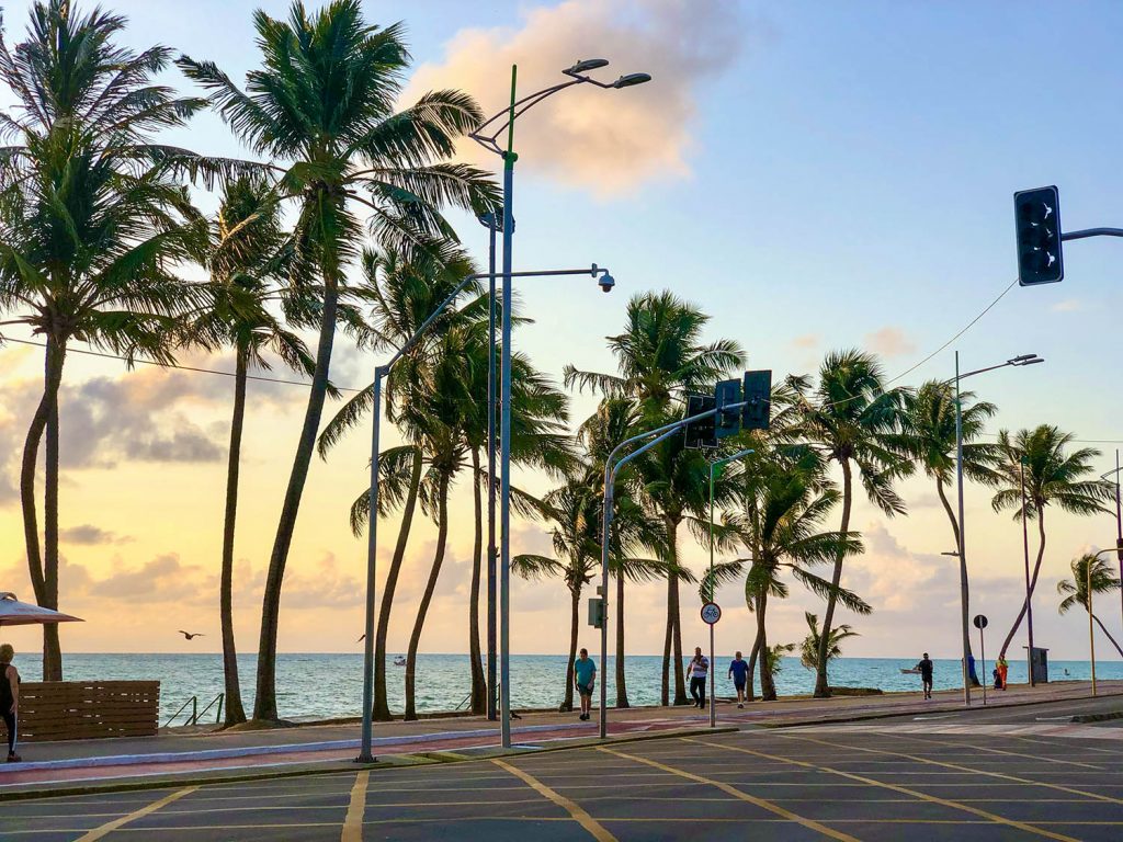 nascer do sol em Maceió