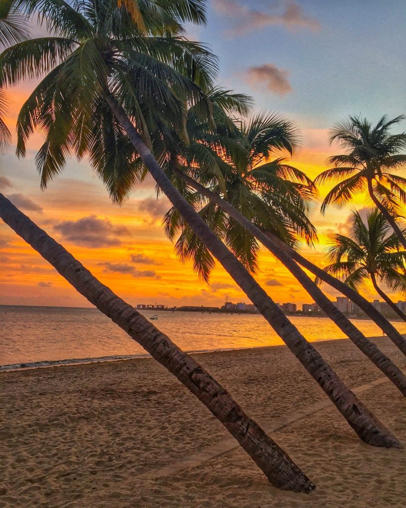 nascer do sol em Maceió